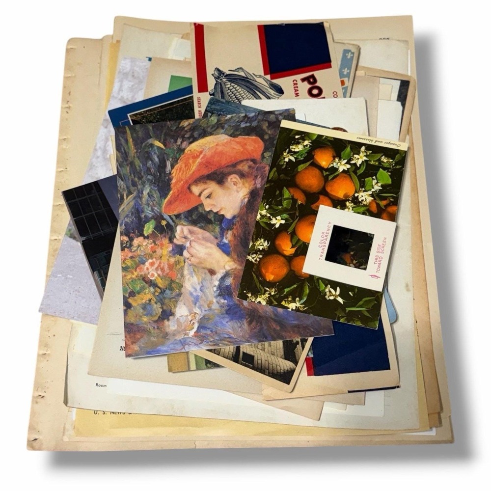 50+ piece Ephemera Lot 24 Collage Crafting Junk Journals Scrapbooking